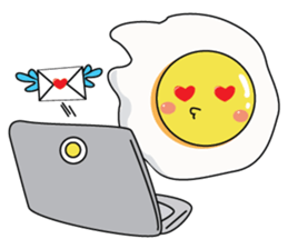 Lovely Fried Eggs sticker #15068028