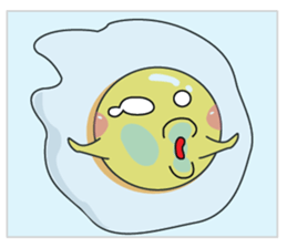 Lovely Fried Eggs sticker #15068044