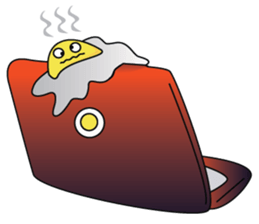 Lovely Fried Eggs sticker #15068047