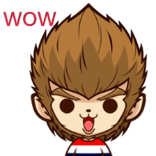 Crazy monkey sticker #15068360