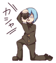 haruto and his boon companions sticker #15068493