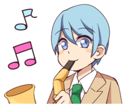 haruto and his boon companions sticker #15068502