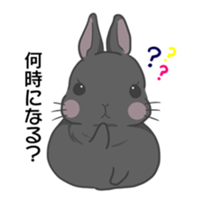 Rabbit "mocochan"3 sticker #15069676