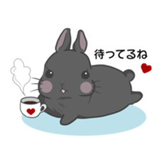 Rabbit "mocochan"3 sticker #15069679