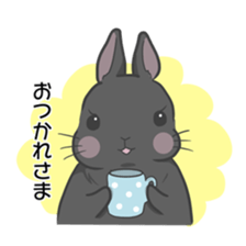 Rabbit "mocochan"3 sticker #15069680