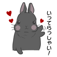 Rabbit "mocochan"3 sticker #15069681