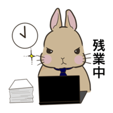 Rabbit "mocochan"3 sticker #15069682