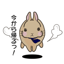 Rabbit "mocochan"3 sticker #15069685