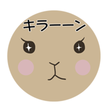 Rabbit "mocochan"3 sticker #15069687