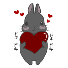 Rabbit "mocochan"3 sticker #15069690