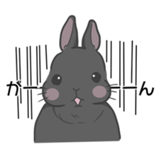 Rabbit "mocochan"3 sticker #15069692