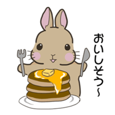 Rabbit "mocochan"3 sticker #15069696