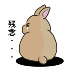 Rabbit "mocochan"3 sticker #15069697
