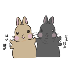 Rabbit "mocochan"3 sticker #15069705