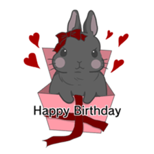 Rabbit "mocochan"3 sticker #15069706