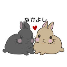 Rabbit "mocochan"3 sticker #15069707