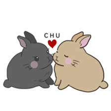 Rabbit "mocochan"3 sticker #15069709