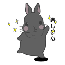 Rabbit "mocochan"3 sticker #15069710