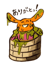 Four sisters of rabbits sticker #15069994