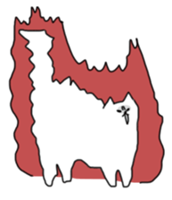 Melting Cat sticker #15070181