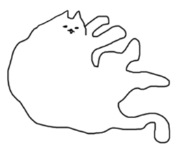 Melting Cat sticker #15070184