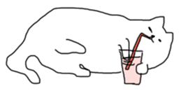 Melting Cat sticker #15070185