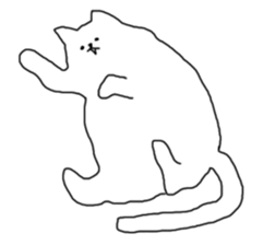 Melting Cat sticker #15070194