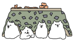 Melting Cat sticker #15070201