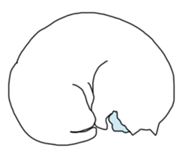 Melting Cat sticker #15070202