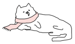 Melting Cat sticker #15070203