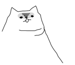 Melting Cat sticker #15070210