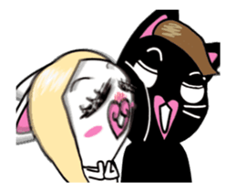 Sticky Girlfriend by Agoamao sticker #15070741