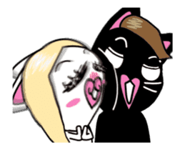 Sticky Girlfriend by Agoamao sticker #15070741