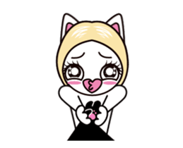 Sticky Girlfriend by Agoamao sticker #15070745