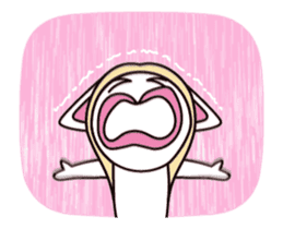 Sticky Girlfriend by Agoamao sticker #15070748