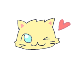 cat&mochi sticker #15071711