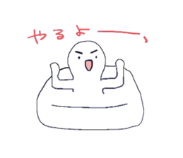 cat&mochi sticker #15071721