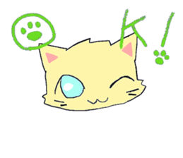 cat&mochi sticker #15071737