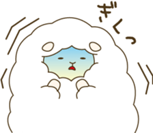 mofu mofu sheep sticker #15071981