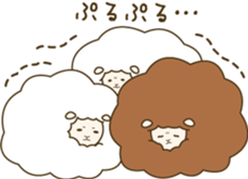 mofu mofu sheep sticker #15071990