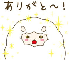 mofu mofu sheep sticker #15071991