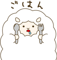 mofu mofu sheep sticker #15071993