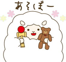 mofu mofu sheep sticker #15071996