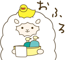 mofu mofu sheep sticker #15071997