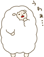 mofu mofu sheep sticker #15072001