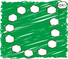 mofu mofu sheep sticker #15072006