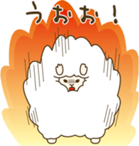 mofu mofu sheep sticker #15072008