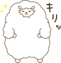 mofu mofu sheep sticker #15072009