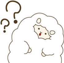 mofu mofu sheep sticker #15072016