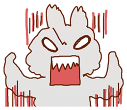 Cute Child's rabbit sticker #15072640